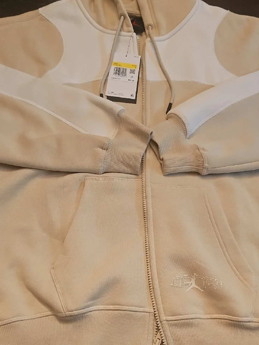 Jordan OVERSIZED FULL-ZIP HOODIE    Rattan/Phantom/Phantom